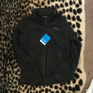 NWT Grey Columbia Fleece Jacket